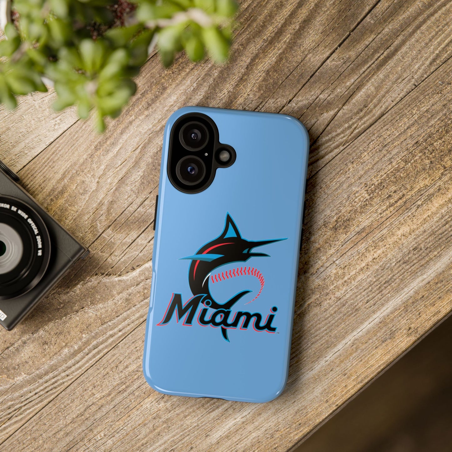 MLB Miami Marlins Tough Phone Case - Durable & Stylish Protector