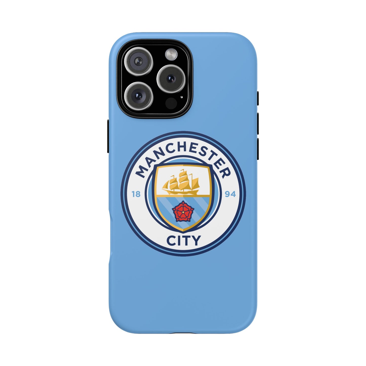 Premier League Manchester City FC Tough Phone Case - Durable & Stylish Protector