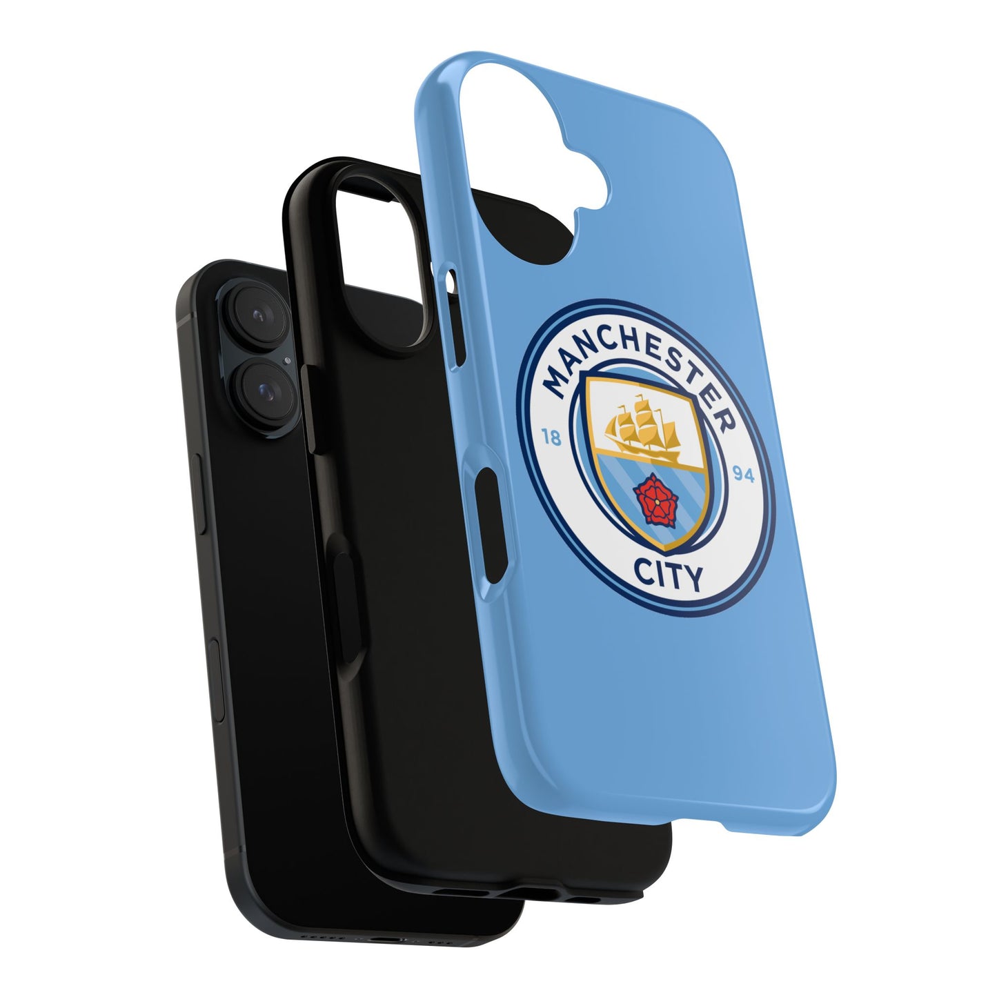 Premier League Manchester City FC Tough Phone Case - Durable & Stylish Protector