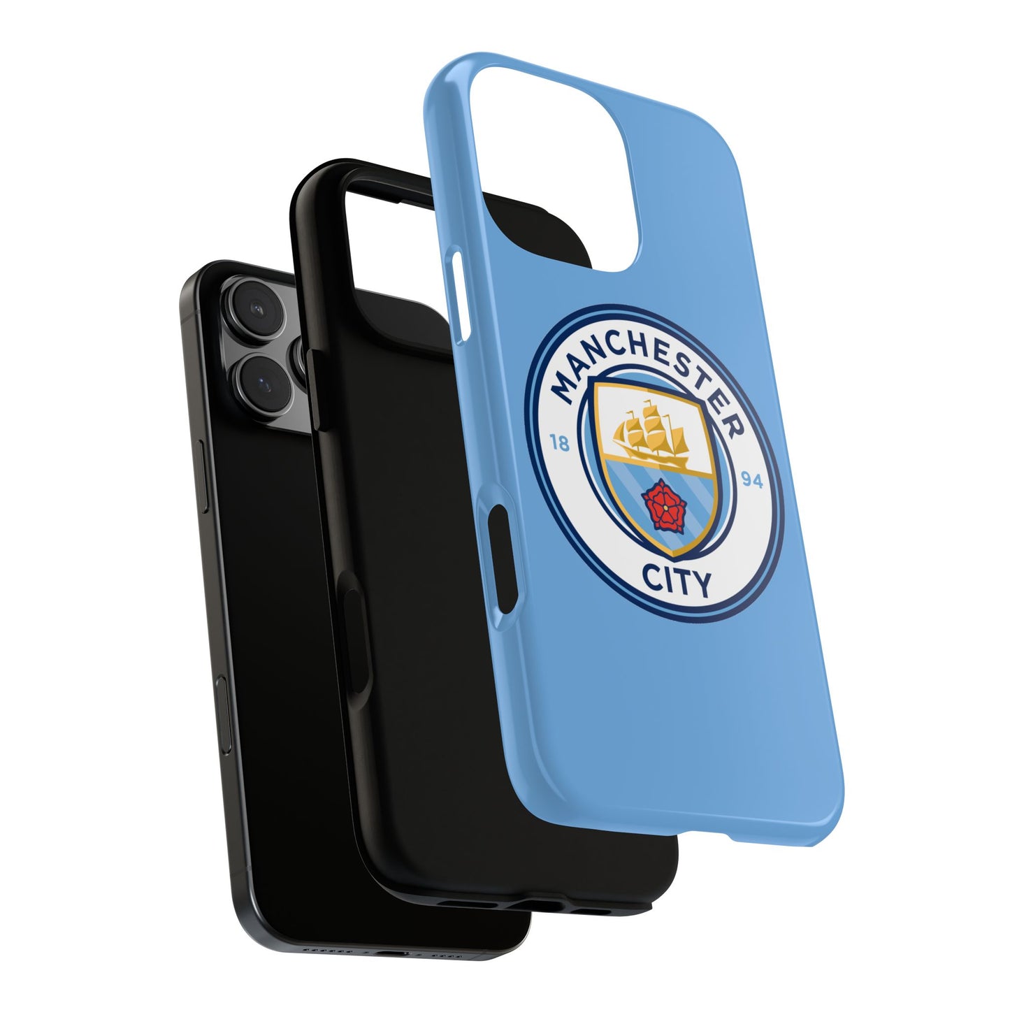 Premier League Manchester City FC Tough Phone Case - Durable & Stylish Protector