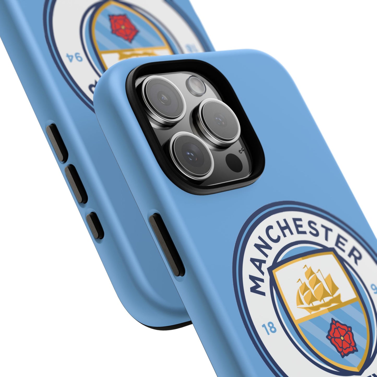 Premier League Manchester City FC Tough Phone Case - Durable & Stylish Protector