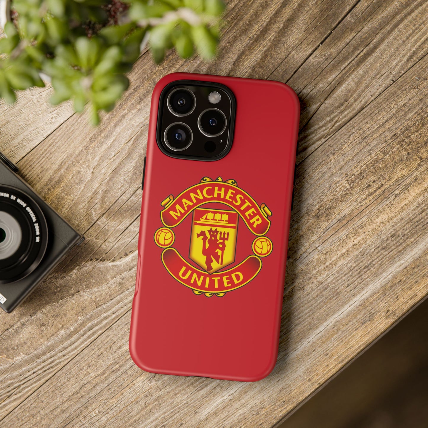 Premier League Manchester United FC Tough Phone Case - Durable & Stylish Protector