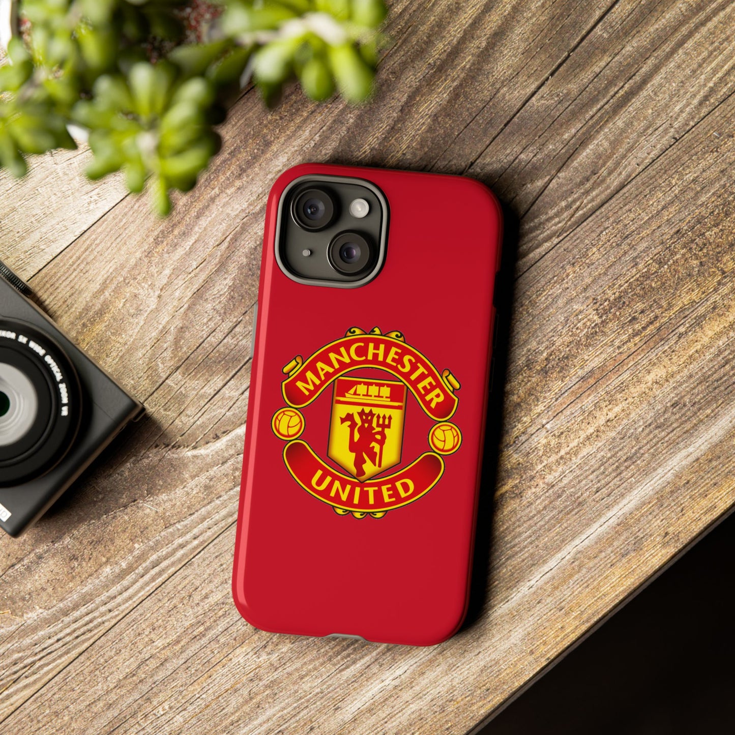 Premier League Manchester United FC Tough Phone Case - Durable & Stylish Protector