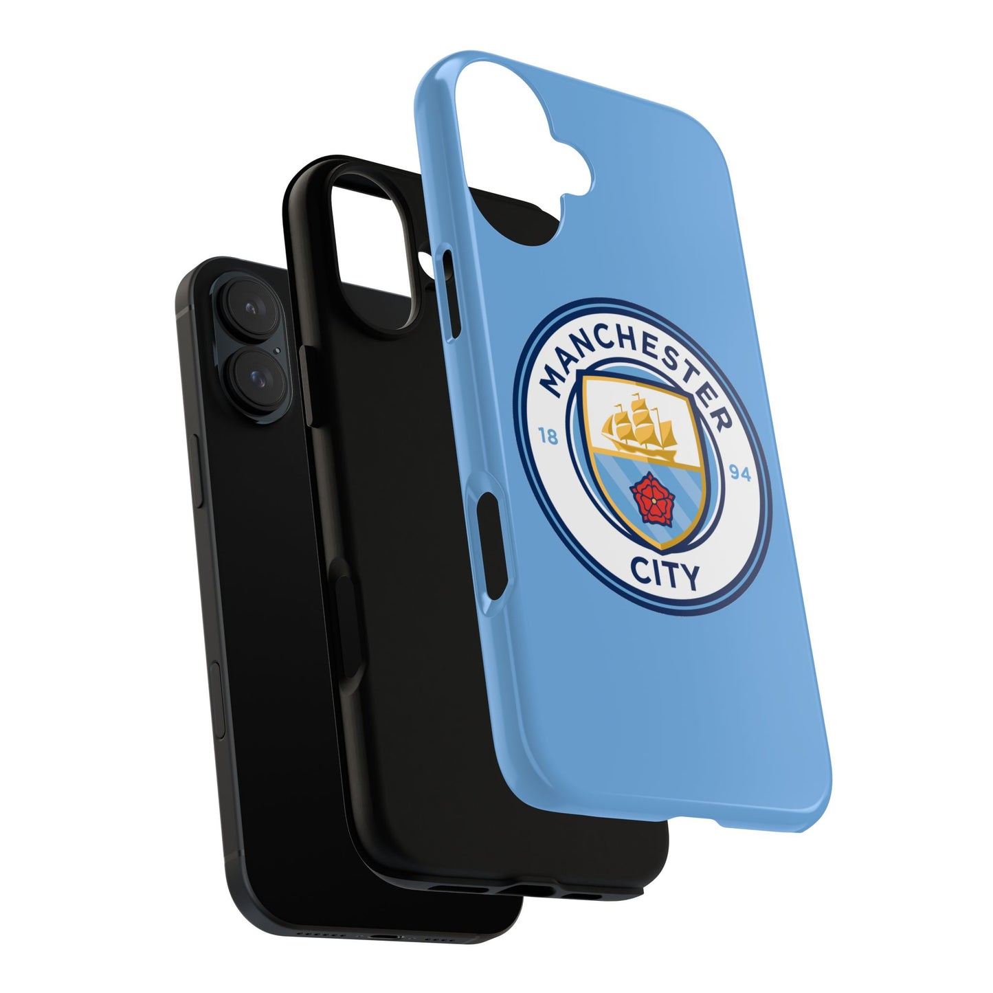 Premier League Manchester City FC Tough Phone Case - Durable & Stylish Protector