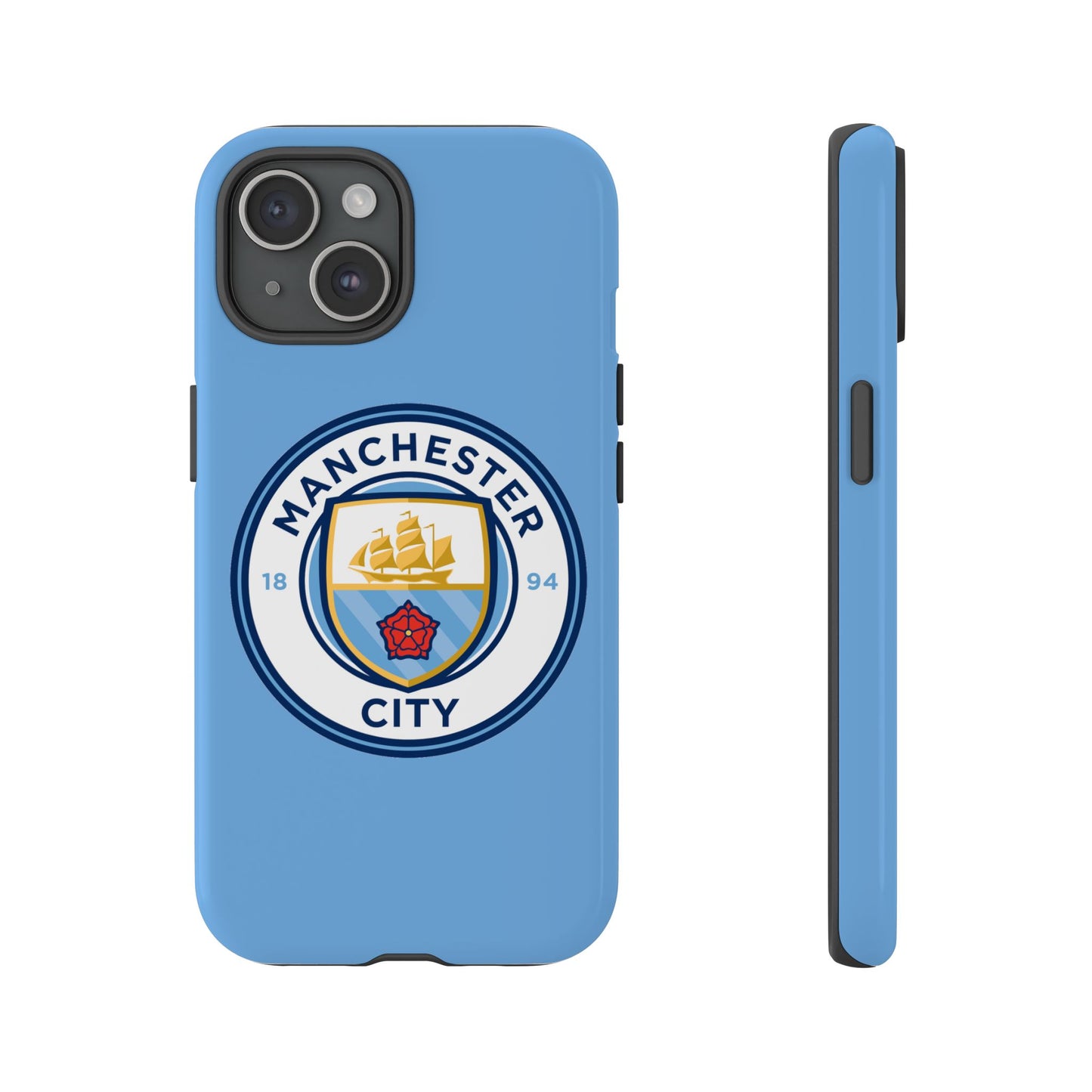 Premier League Manchester City FC Tough Phone Case - Durable & Stylish Protector