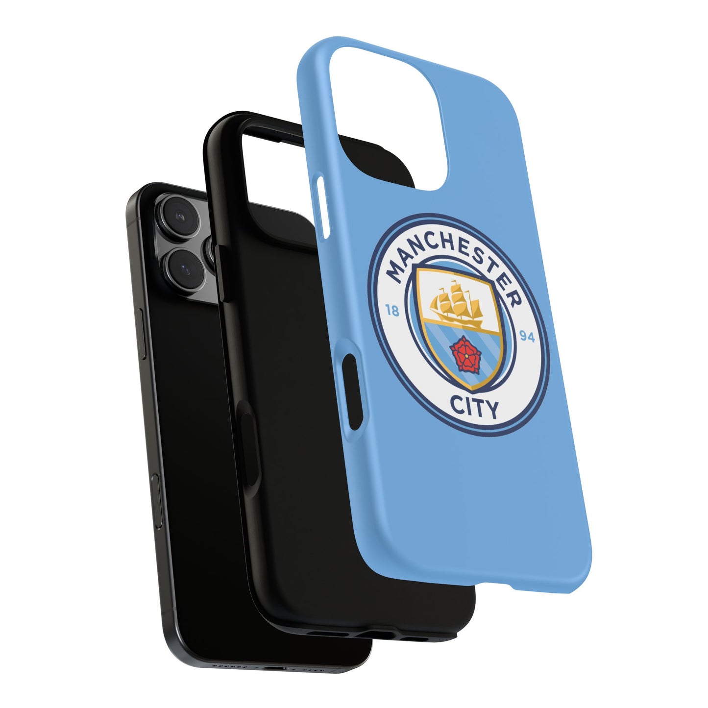 Premier League Manchester City FC Tough Phone Case - Durable & Stylish Protector