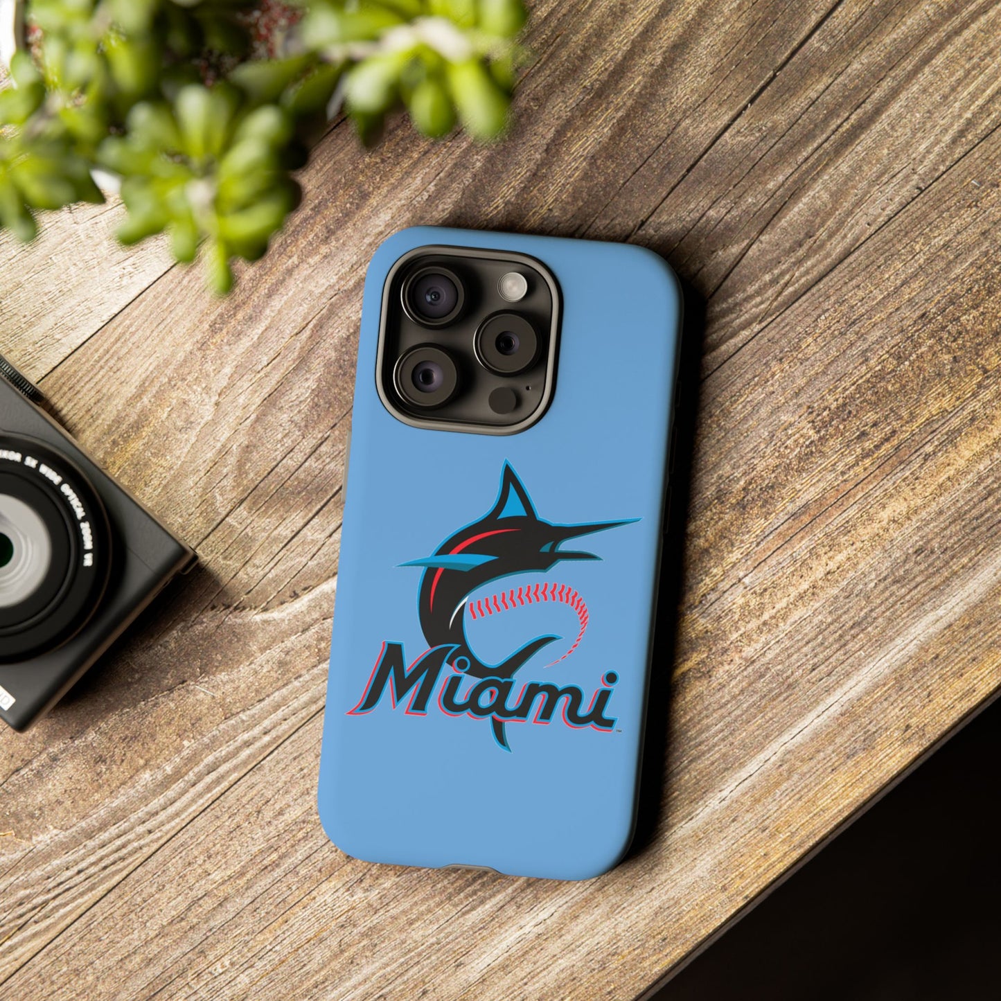 MLB Miami Marlins Tough Phone Case - Durable & Stylish Protector