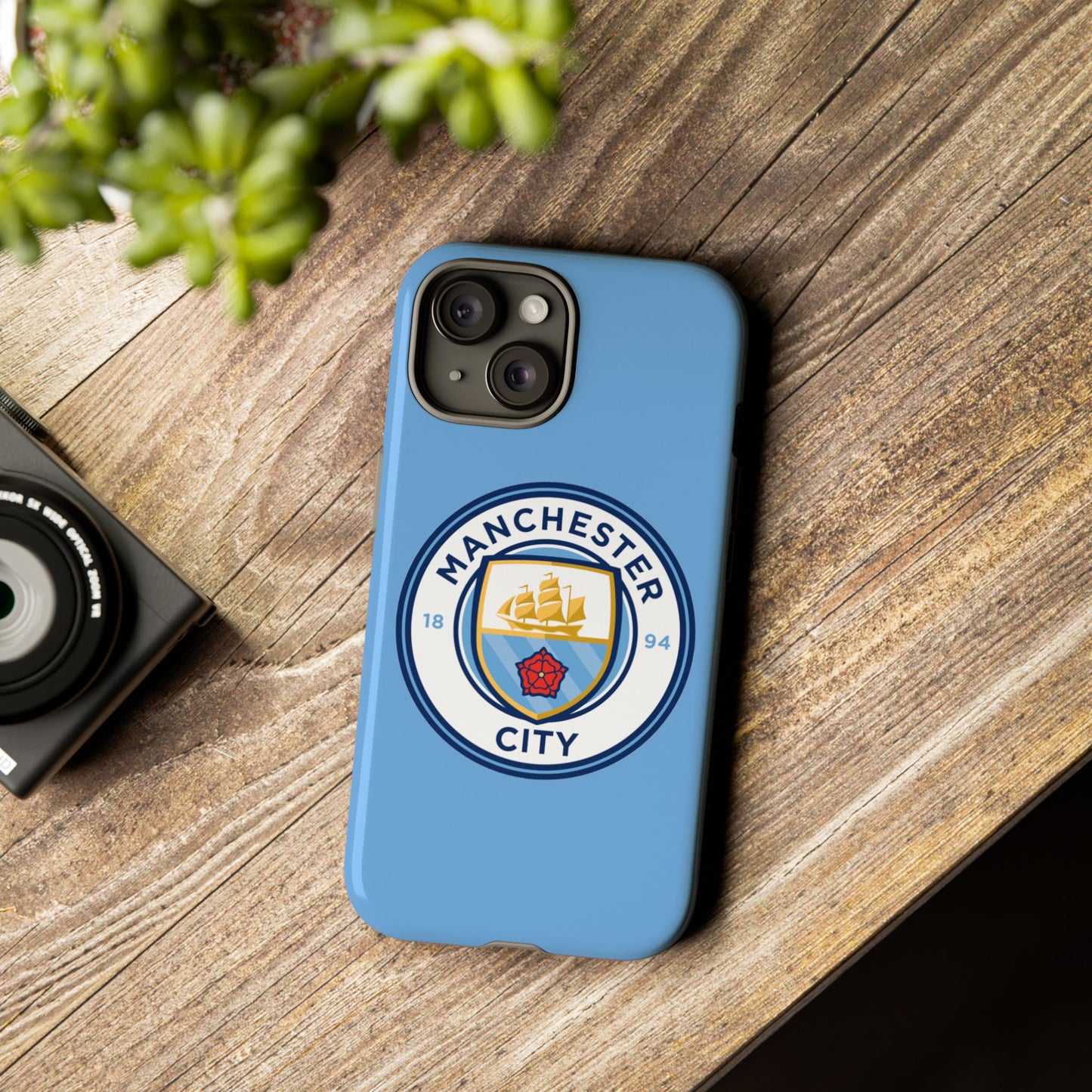 Premier League Manchester City FC Tough Phone Case - Durable & Stylish Protector