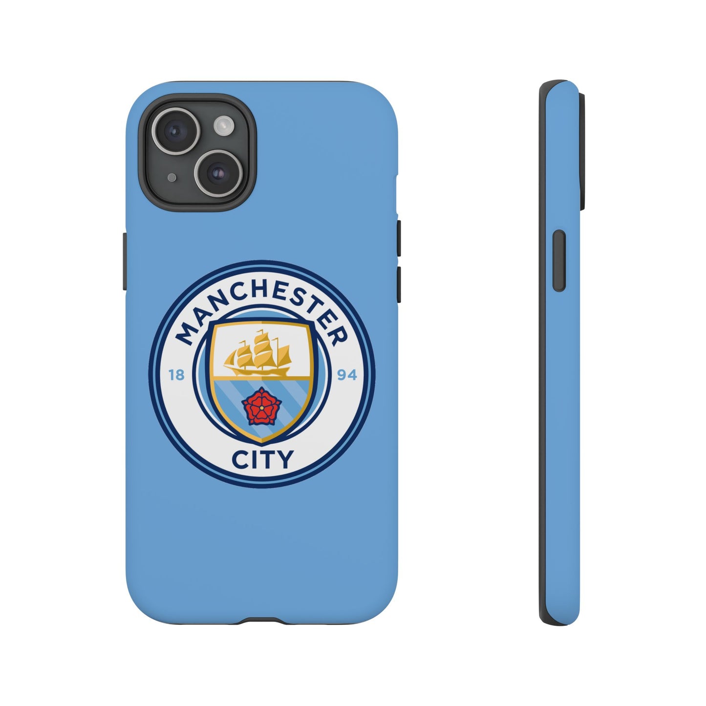 Premier League Manchester City FC Tough Phone Case - Durable & Stylish Protector