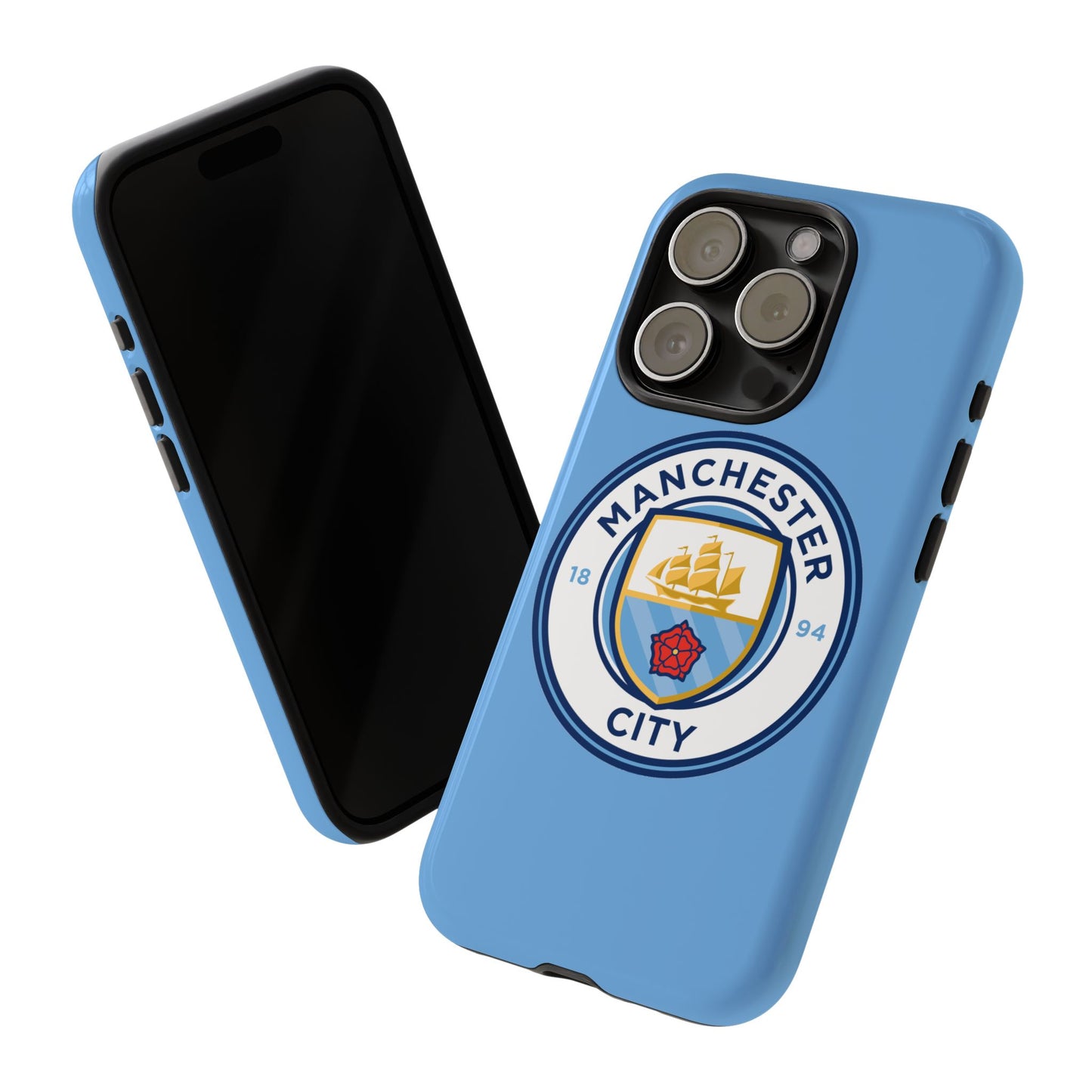 Premier League Manchester City FC Tough Phone Case - Durable & Stylish Protector