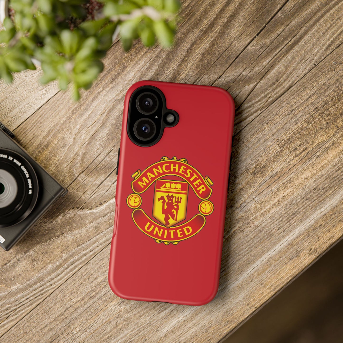 Premier League Manchester United FC Tough Phone Case - Durable & Stylish Protector