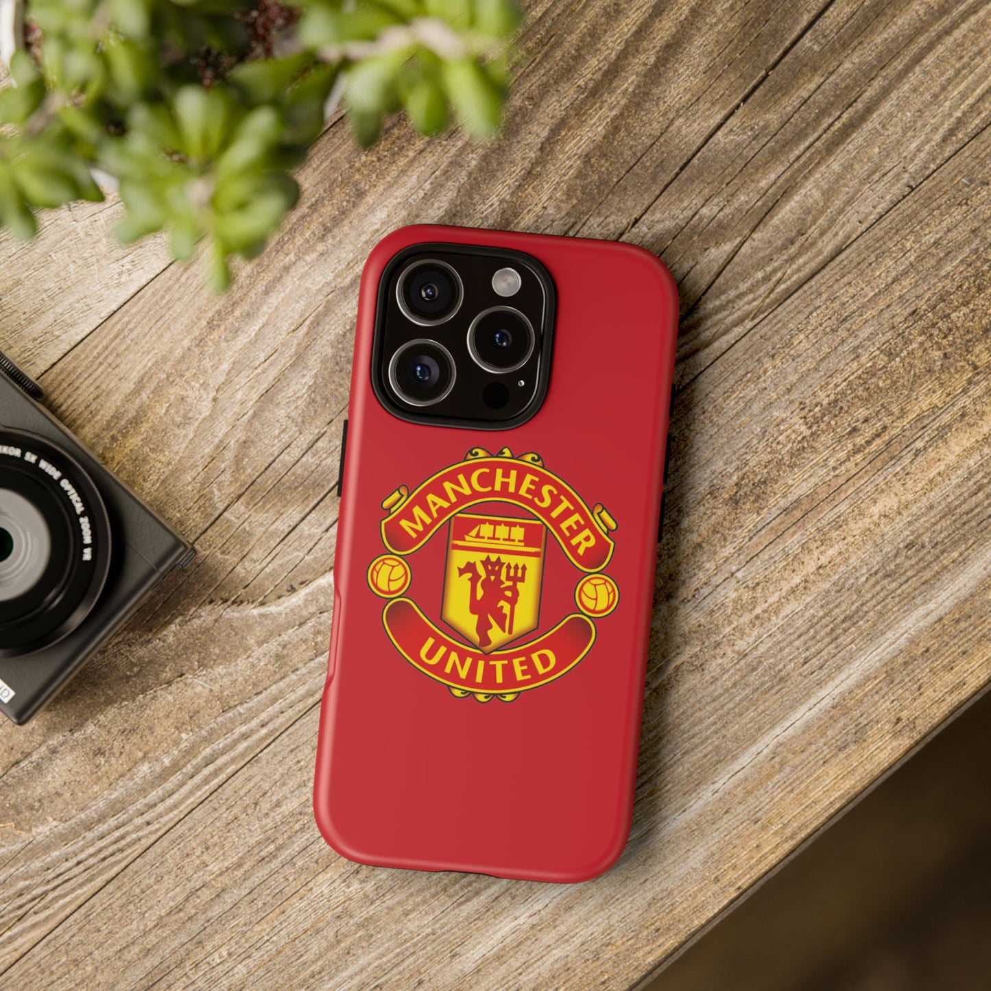 Premier League Manchester United FC Tough Phone Case - Durable & Stylish Protector