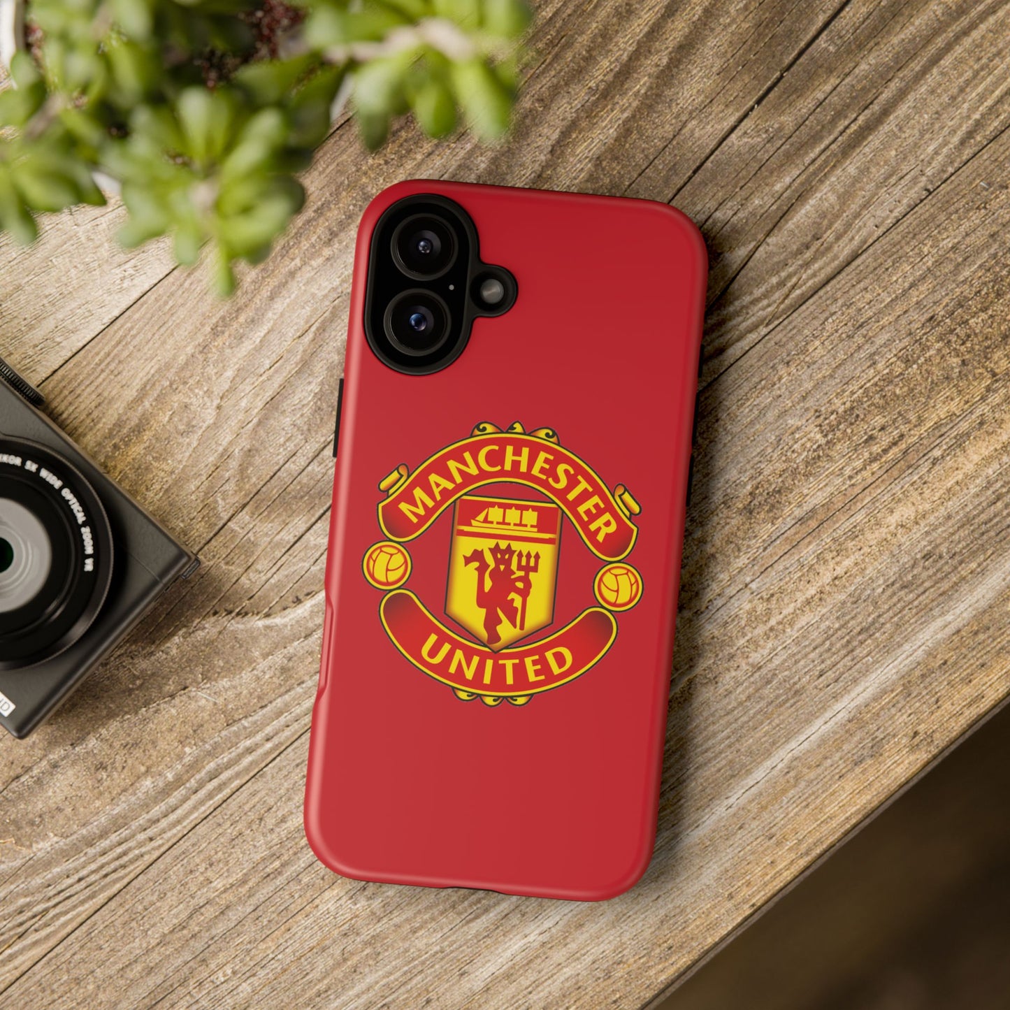 Premier League Manchester United FC Tough Phone Case - Durable & Stylish Protector