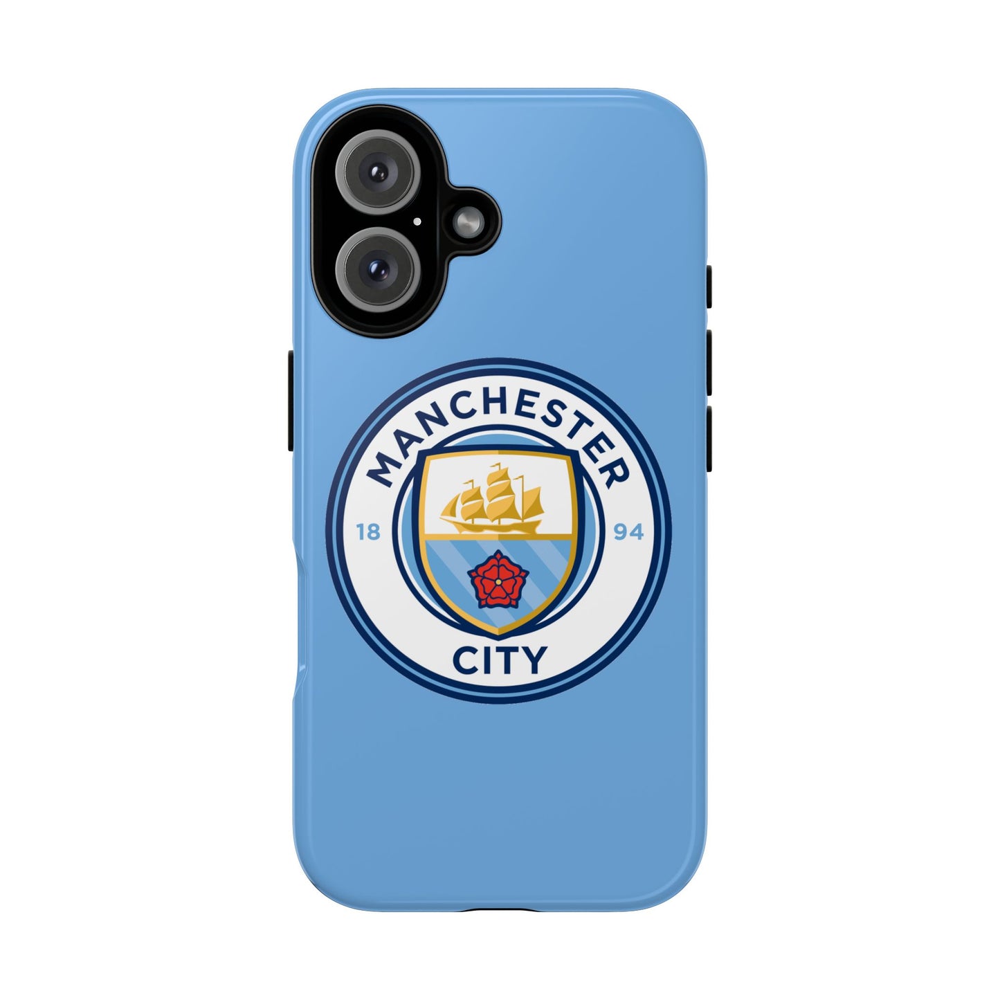 Premier League Manchester City FC Tough Phone Case - Durable & Stylish Protector