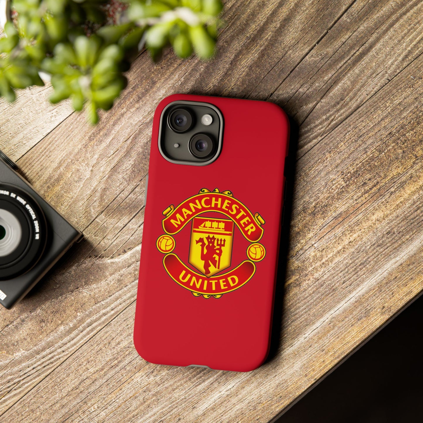 Premier League Manchester United FC Tough Phone Case - Durable & Stylish Protector