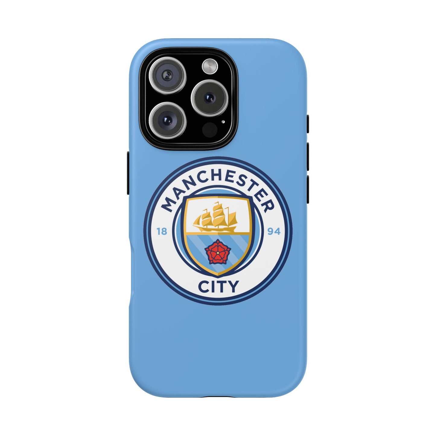 Premier League Manchester City FC Tough Phone Case - Durable & Stylish Protector