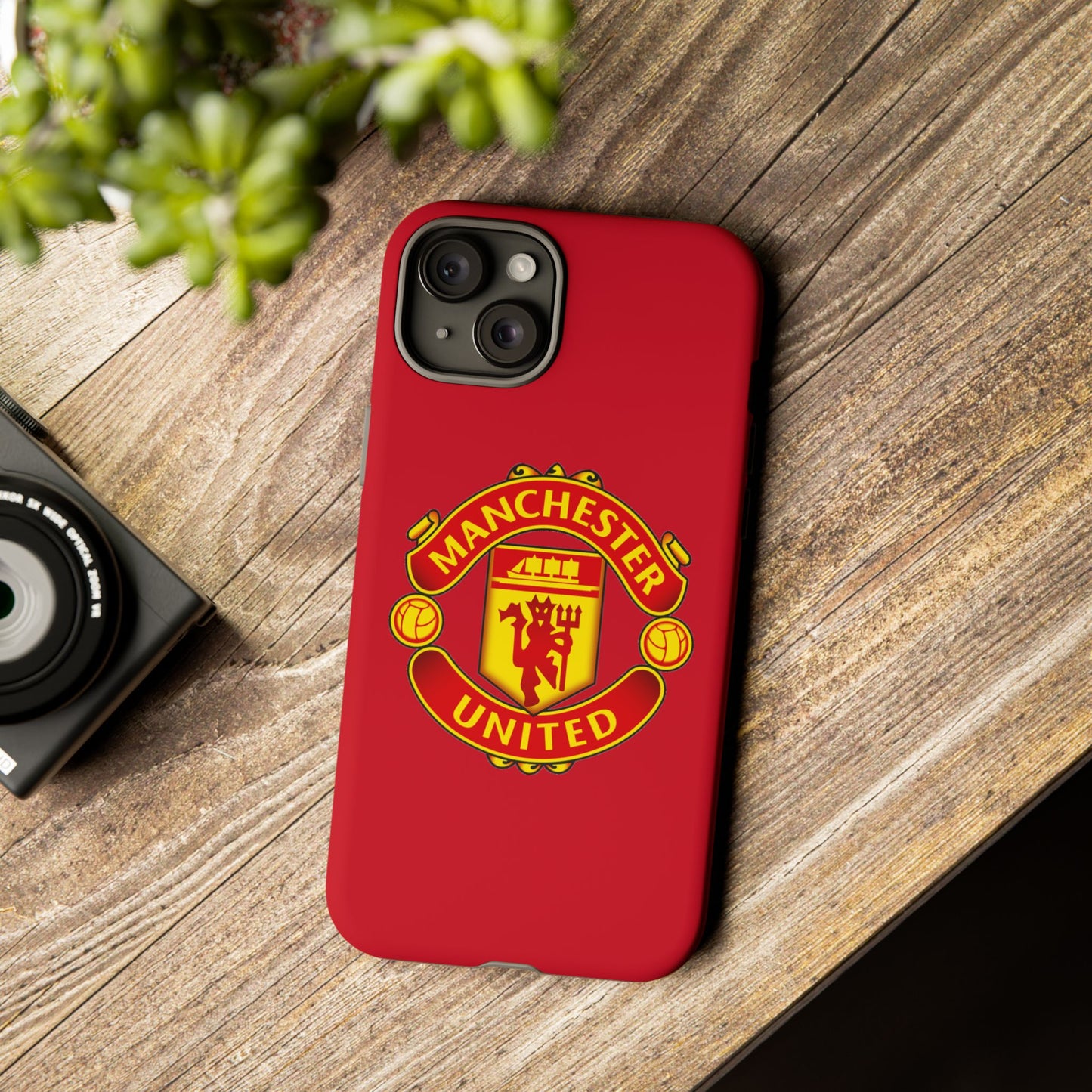 Premier League Manchester United FC Tough Phone Case - Durable & Stylish Protector