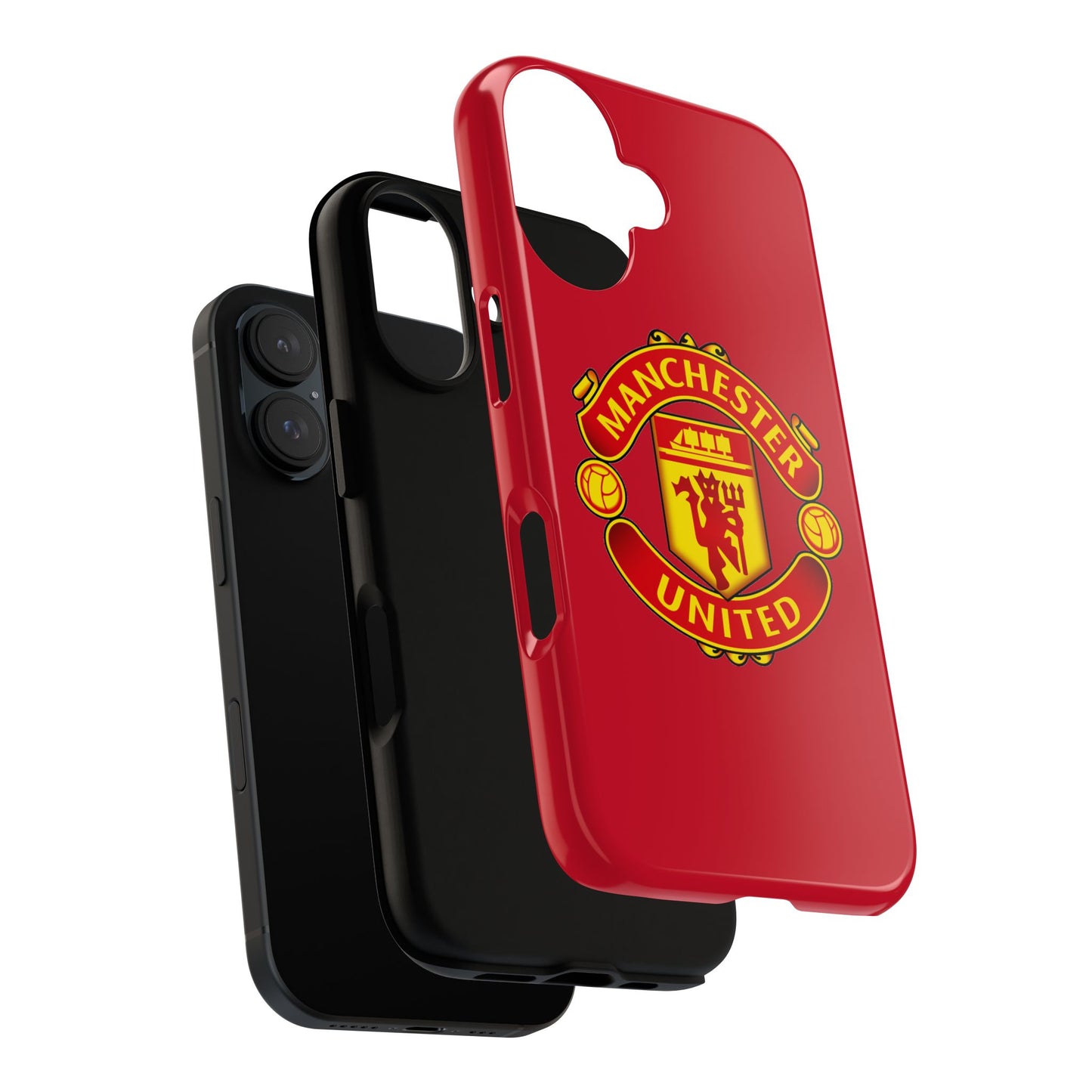 Premier League Manchester United FC Tough Phone Case - Durable & Stylish Protector