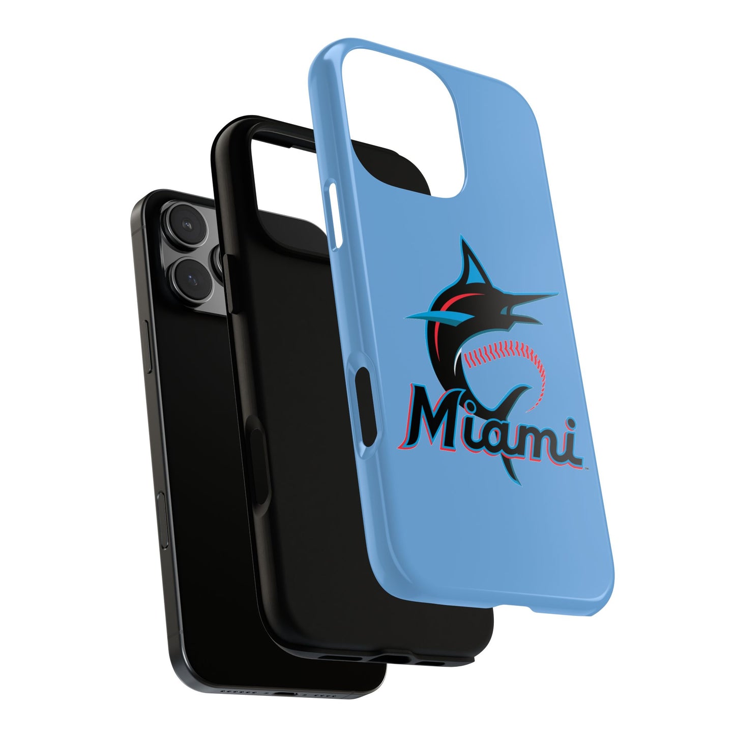 MLB Miami Marlins Tough Phone Case - Durable & Stylish Protector