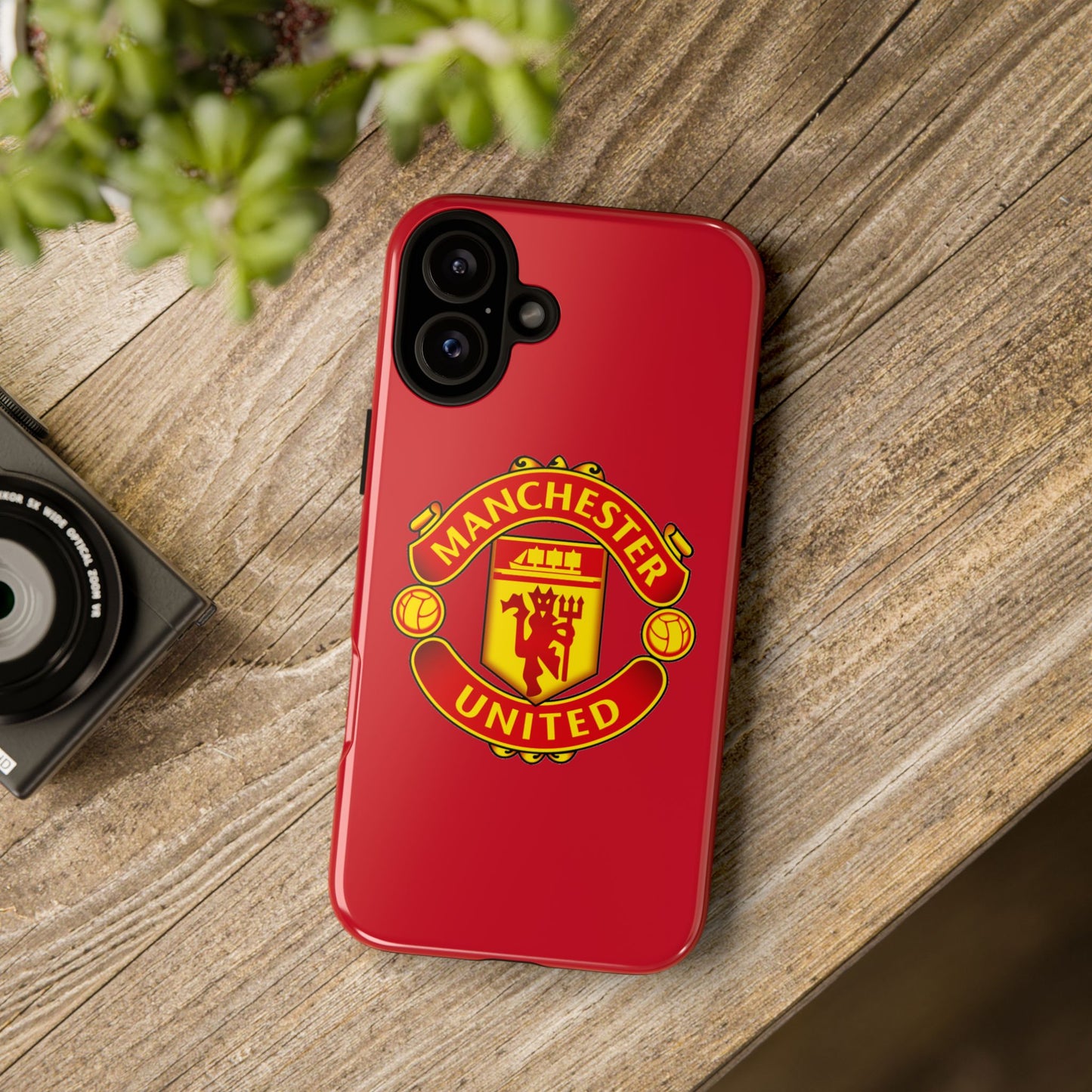 Premier League Manchester United FC Tough Phone Case - Durable & Stylish Protector