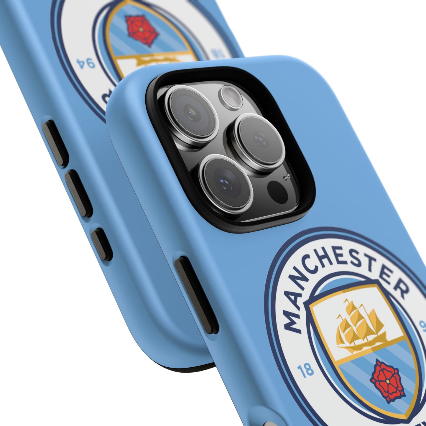 Premier League Manchester City FC Tough Phone Case - Durable & Stylish Protector