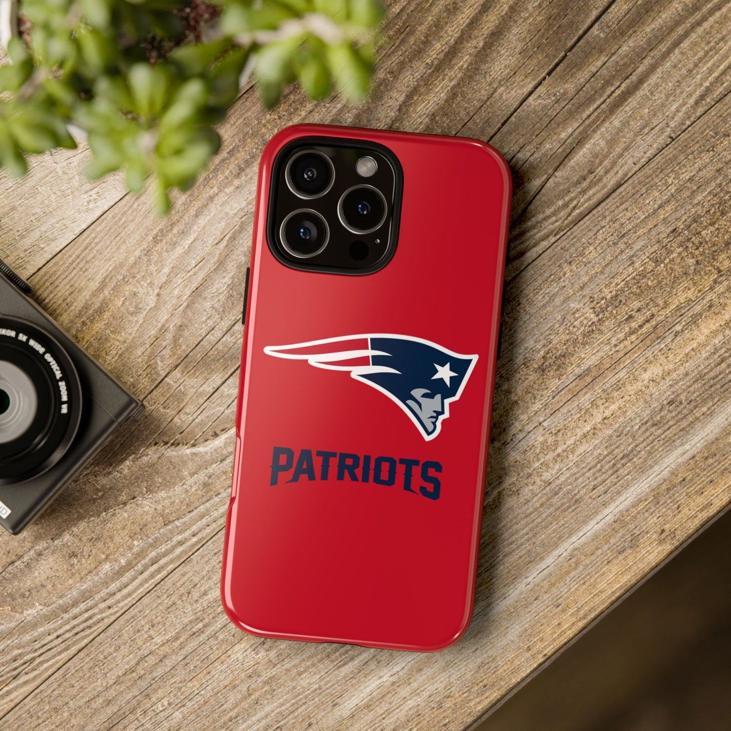 NFL New England Patriots Tough Phone Case - Durable & Stylish Protector