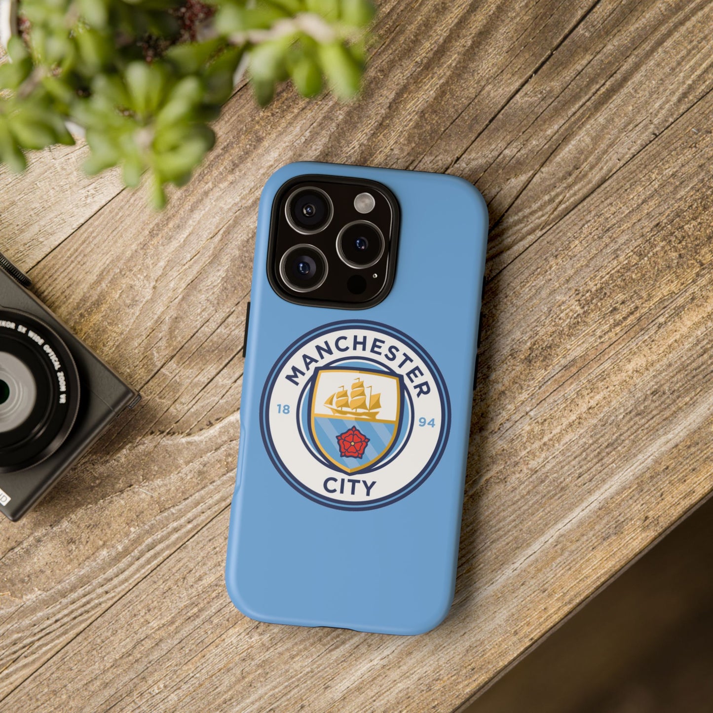 Premier League Manchester City FC Tough Phone Case - Durable & Stylish Protector