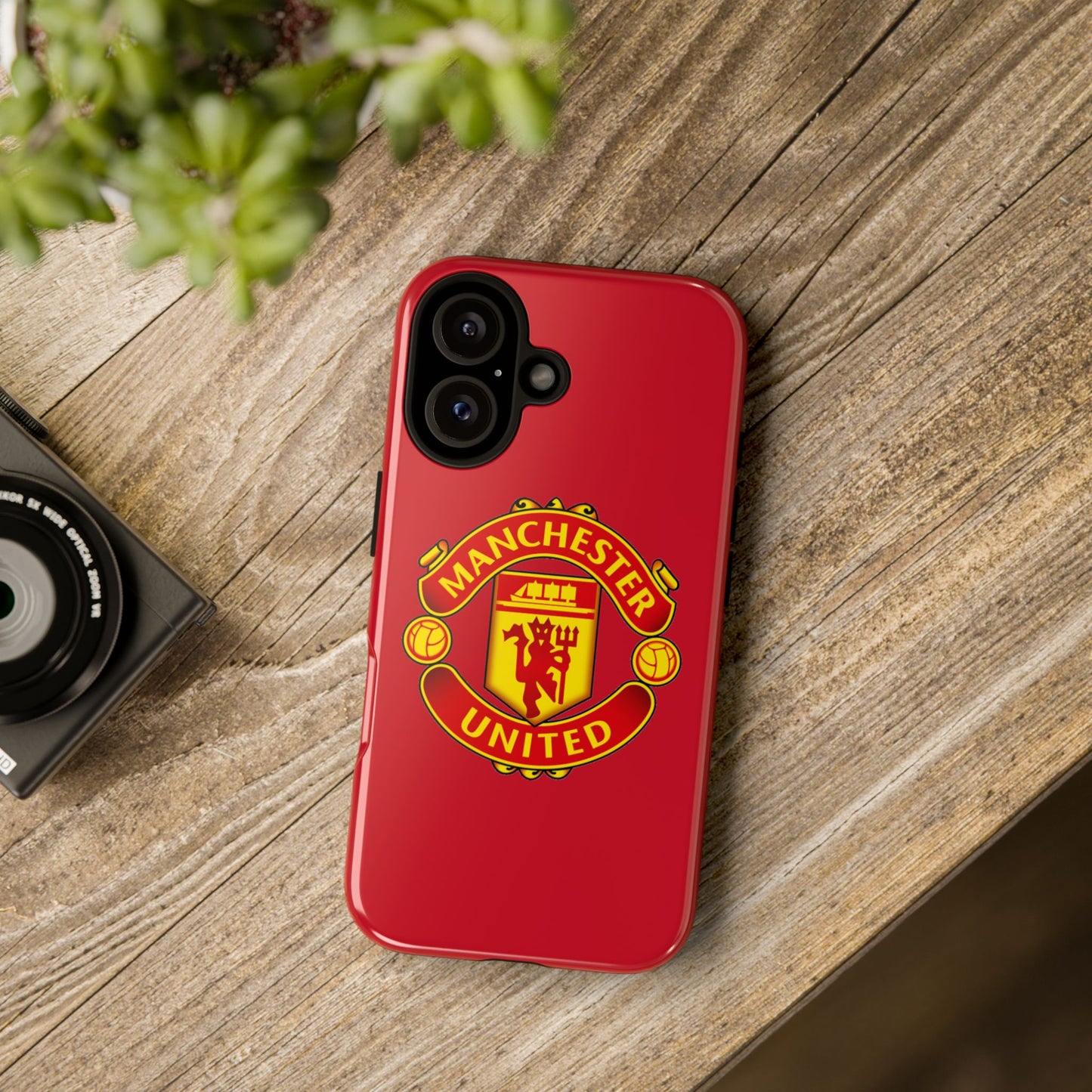 Premier League Manchester United FC Tough Phone Case - Durable & Stylish Protector