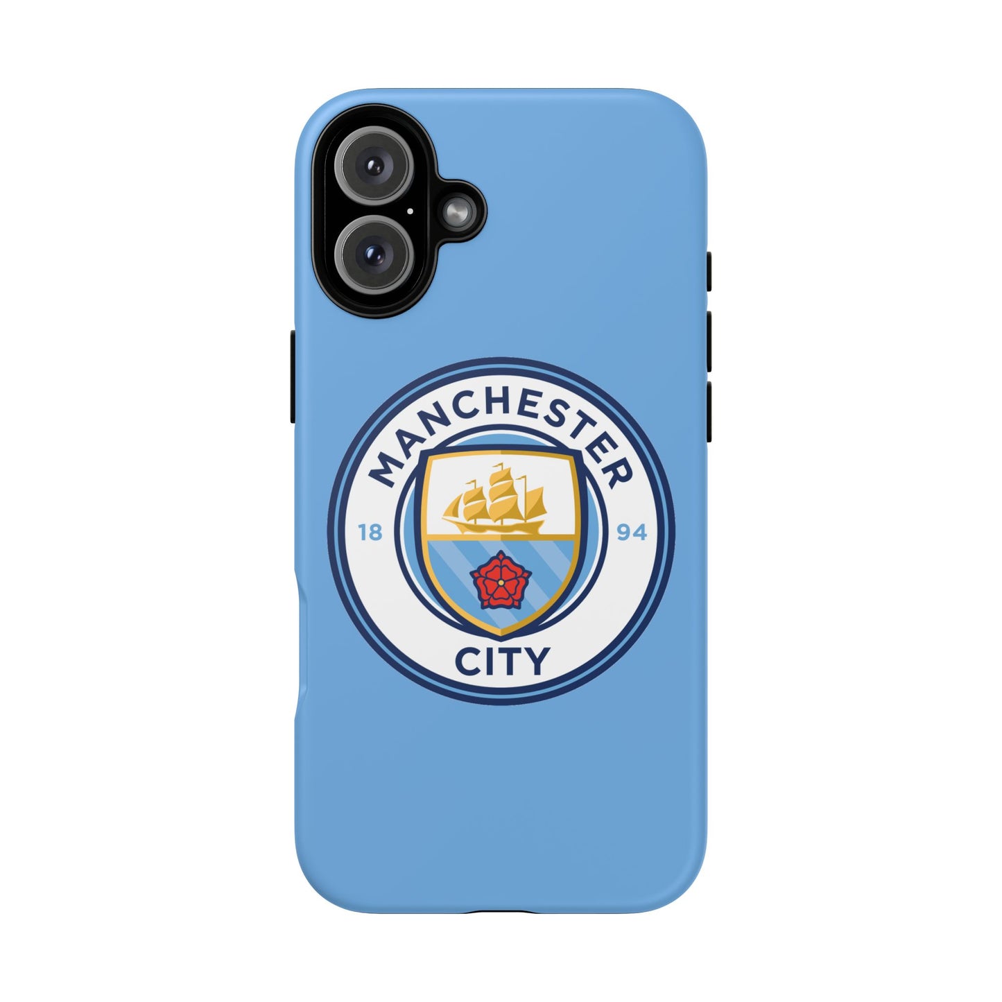 Premier League Manchester City FC Tough Phone Case - Durable & Stylish Protector