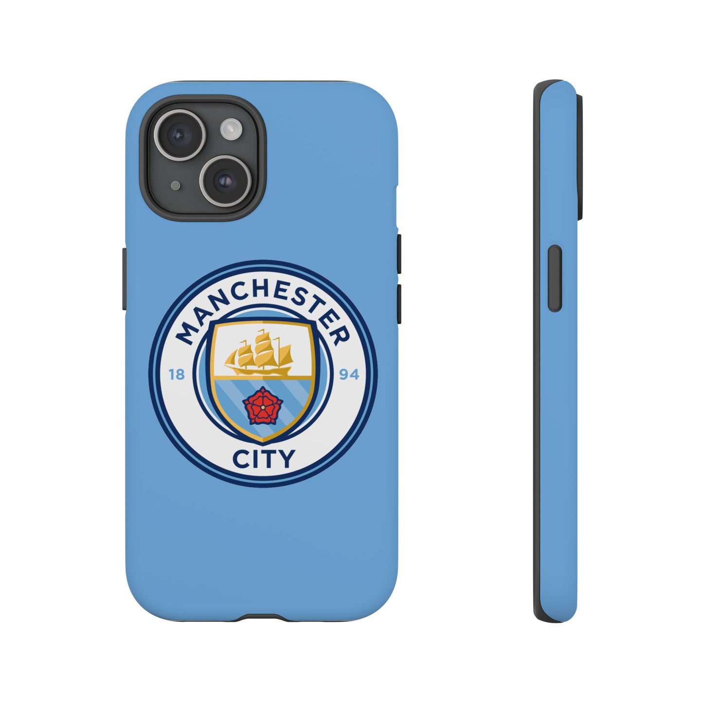 Premier League Manchester City FC Tough Phone Case - Durable & Stylish Protector