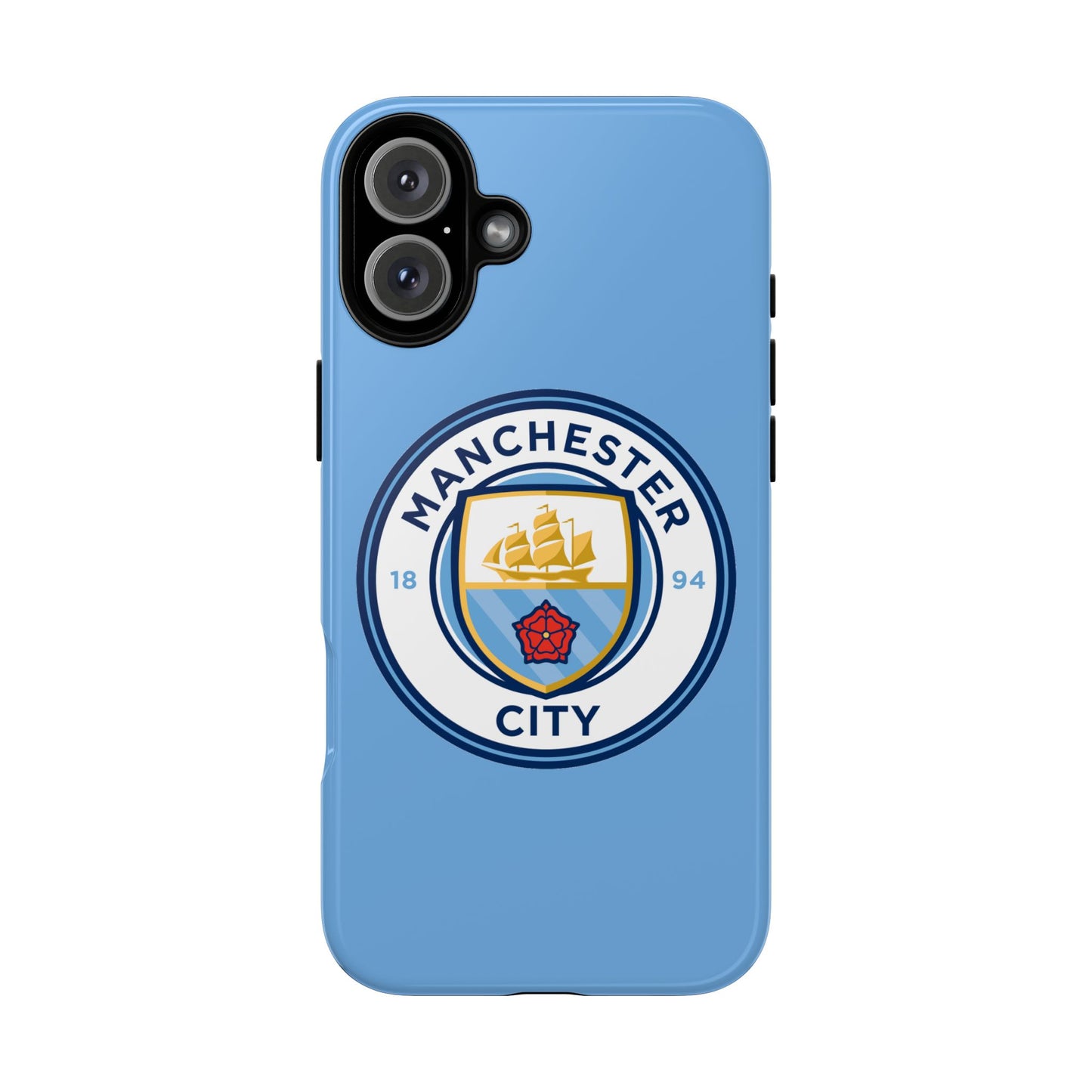 Premier League Manchester City FC Tough Phone Case - Durable & Stylish Protector