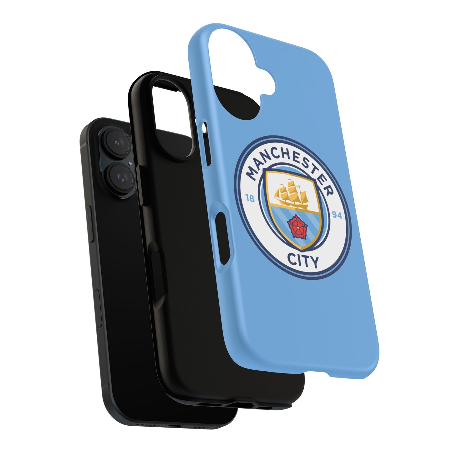 Premier League Manchester City FC Tough Phone Case - Durable & Stylish Protector