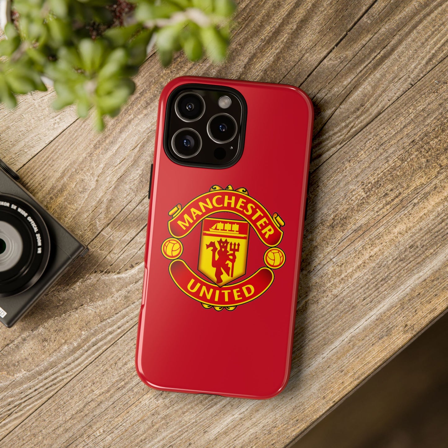 Premier League Manchester United FC Tough Phone Case - Durable & Stylish Protector