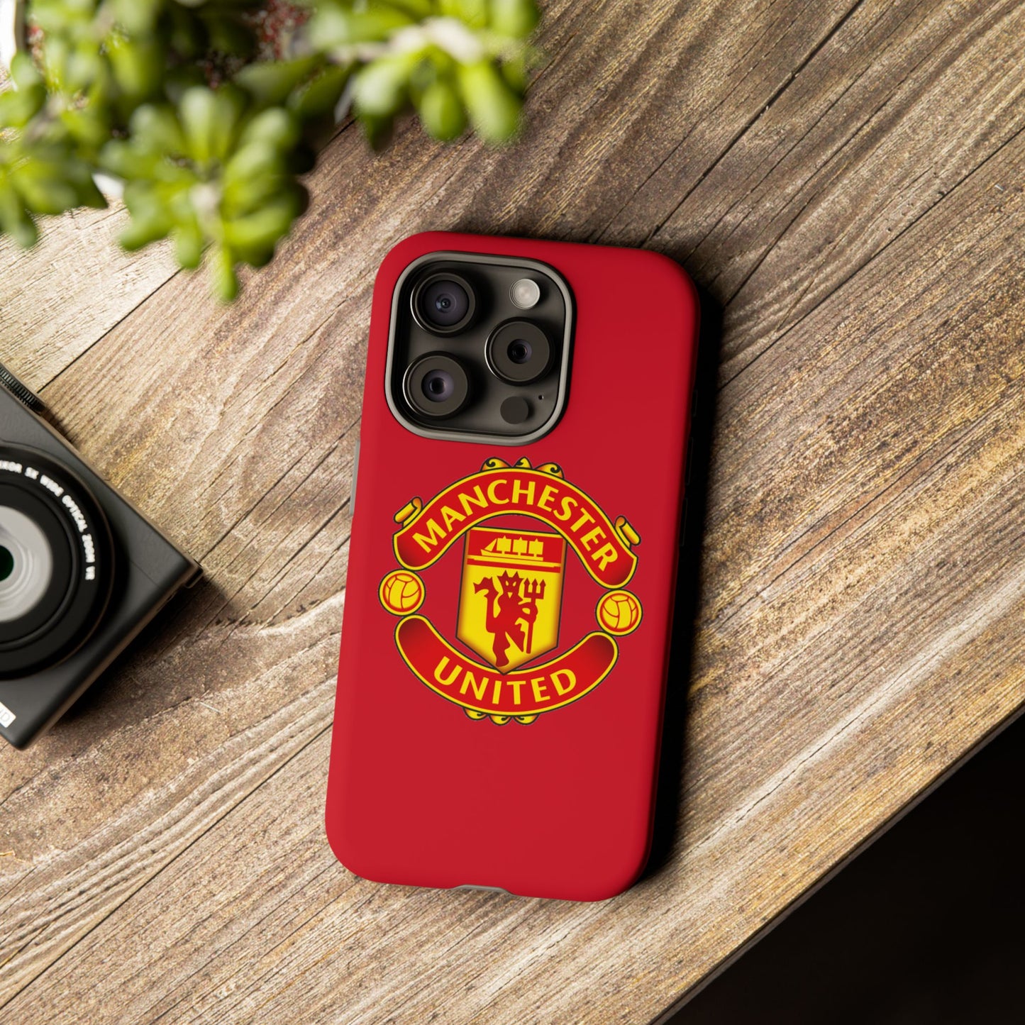 Premier League Manchester United FC Tough Phone Case - Durable & Stylish Protector