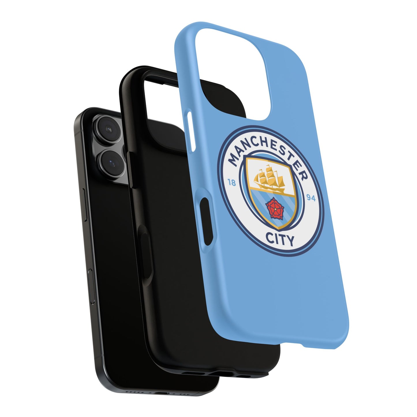 Premier League Manchester City FC Tough Phone Case - Durable & Stylish Protector