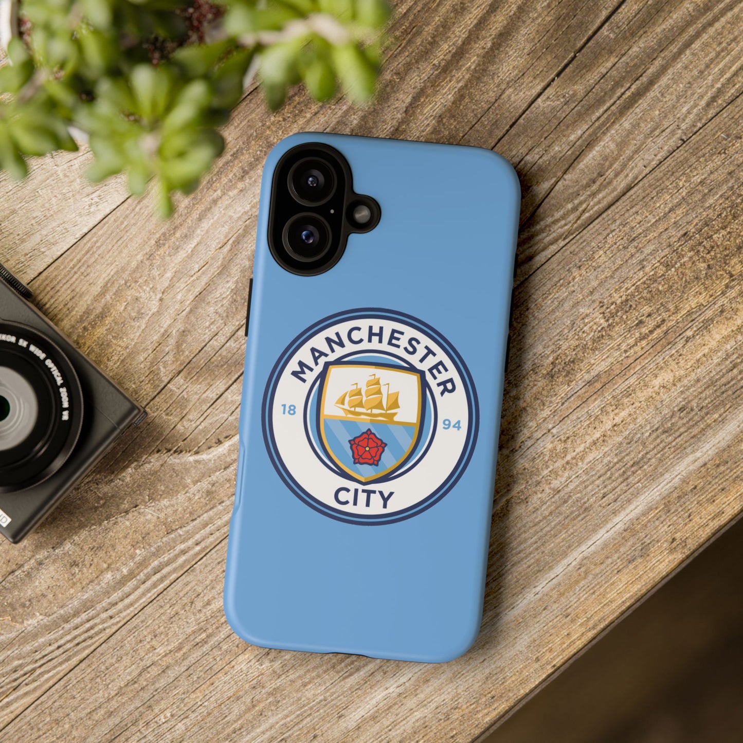 Premier League Manchester City FC Tough Phone Case - Durable & Stylish Protector