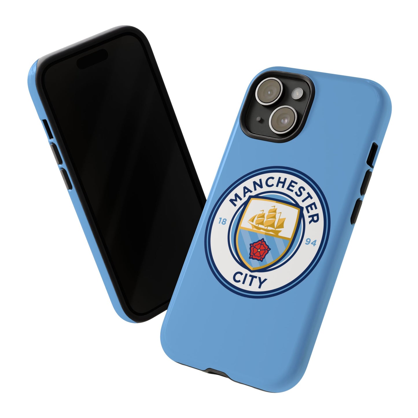 Premier League Manchester City FC Tough Phone Case - Durable & Stylish Protector