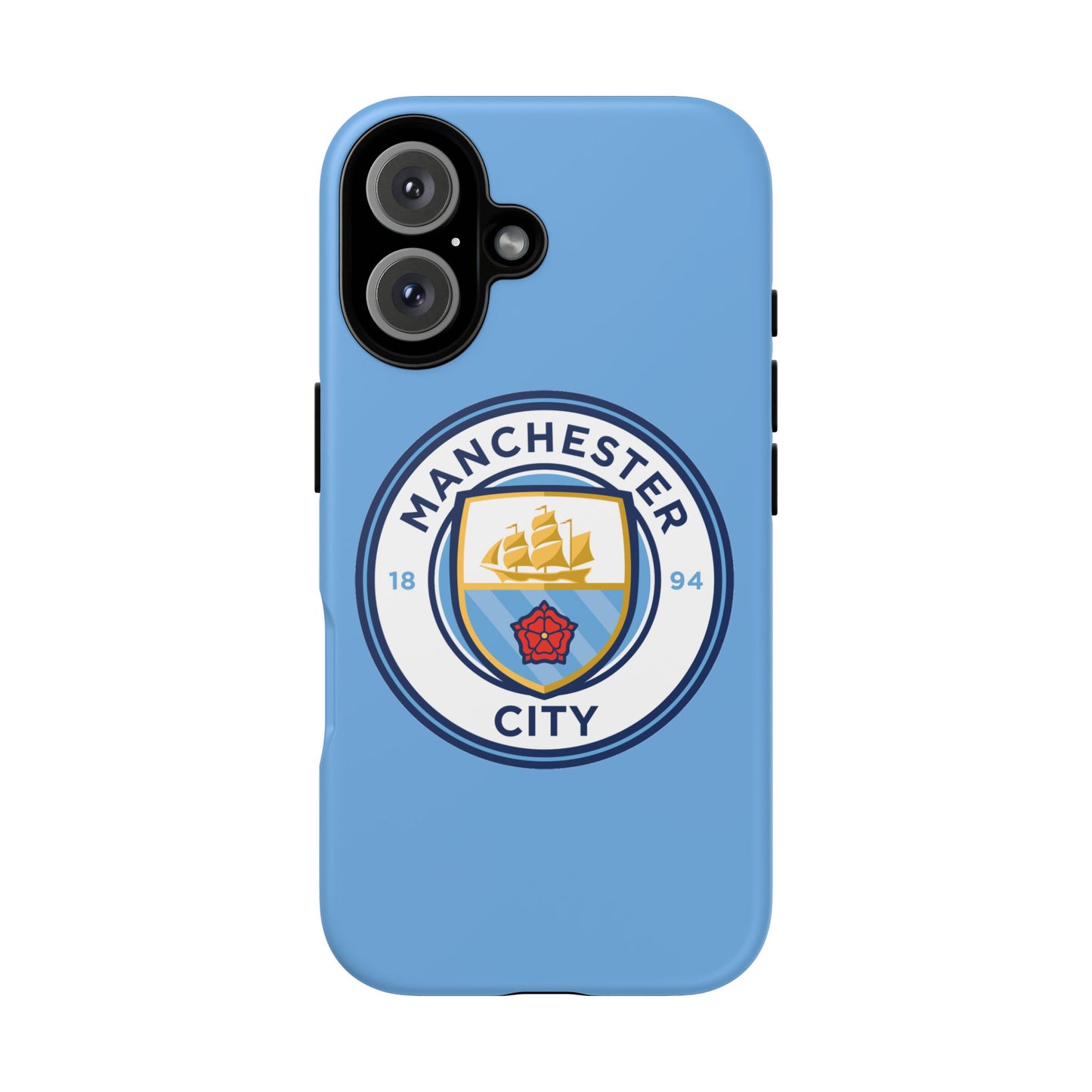 Premier League Manchester City FC Tough Phone Case - Durable & Stylish Protector