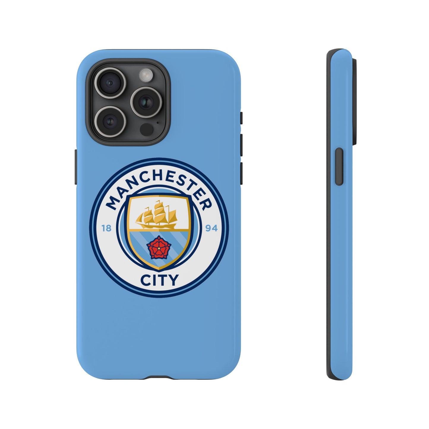 Premier League Manchester City FC Tough Phone Case - Durable & Stylish Protector