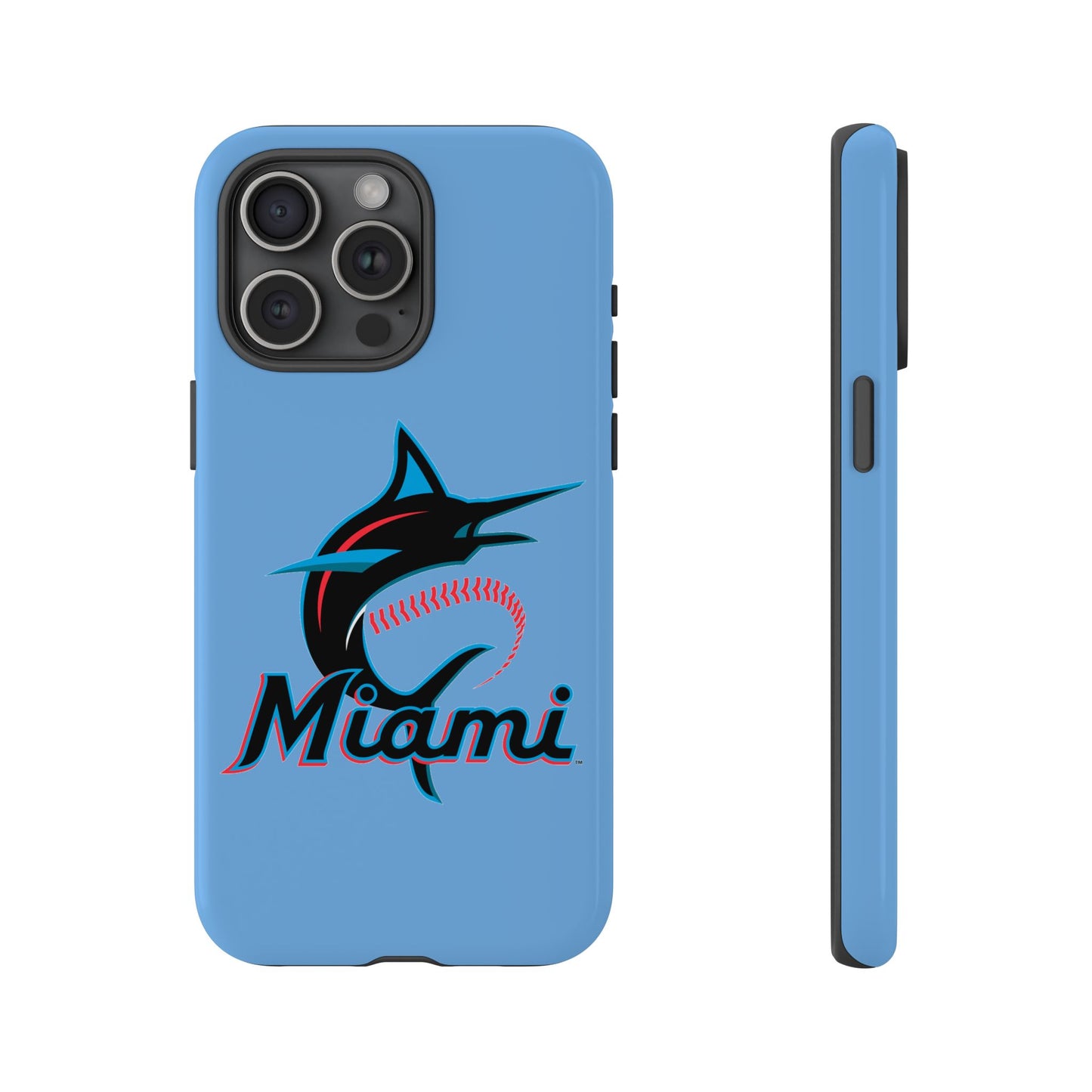 MLB Miami Marlins Tough Phone Case - Durable & Stylish Protector