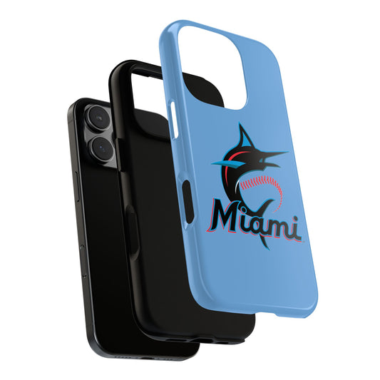 MLB Miami Marlins Tough Phone Case - Durable & Stylish Protector