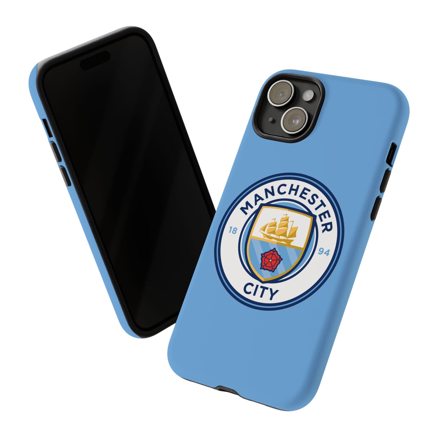 Premier League Manchester City FC Tough Phone Case - Durable & Stylish Protector